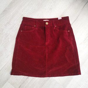 Corduroy Skirt